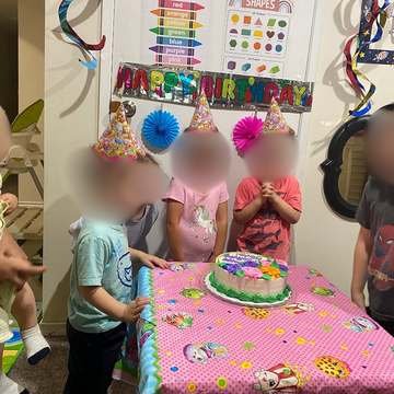 Birthday cake countdown