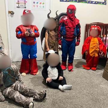 Costume parade day